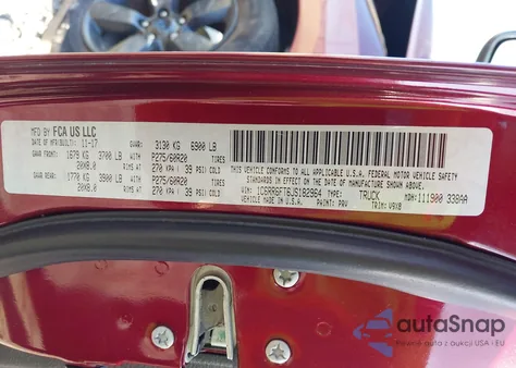 2018 Ram 1500 Express 4X2 6'4 Box z USA, uszkodzony, nr VIN 1C6RR6FT6JS182964